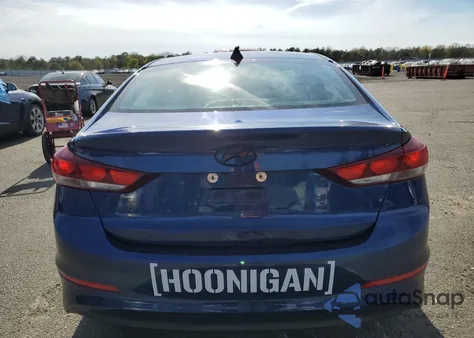 2018 Hyundai Elantra Sel z USA, uszkodzony, nr VIN 5NPD84LF0JH292884